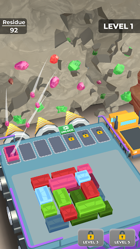 Gem Mine Puzzle screenshot 1
