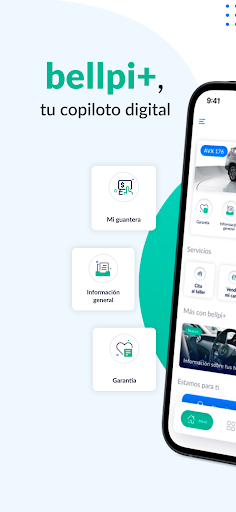 Android application bellpi+ screenshort