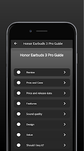 Honor Earbuds 3 Pro Guide 5 APK + Mod (Unlimited money) untuk android