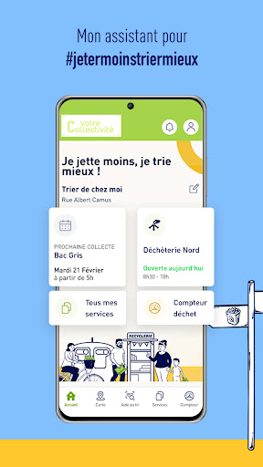 Android application Mon service déchets (BETA) screenshort