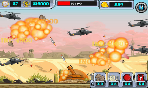 Android application Heli Invasion 2 --Angry Rocket screenshort