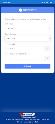 Emtrafesa Screen 2