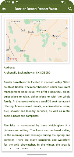 Saskatchewan Campgrounds screenshot 3