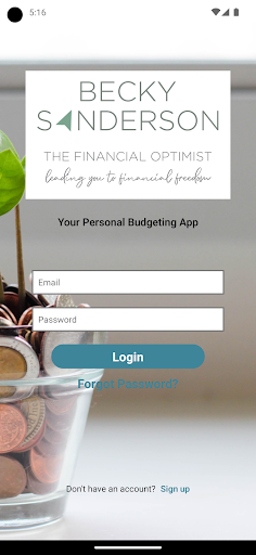 Android application My Money Map screenshort