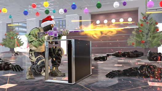 Modern Robot Strike Gun Game