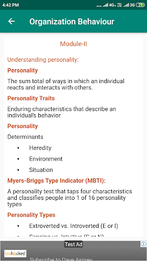 Organizational Behaviour