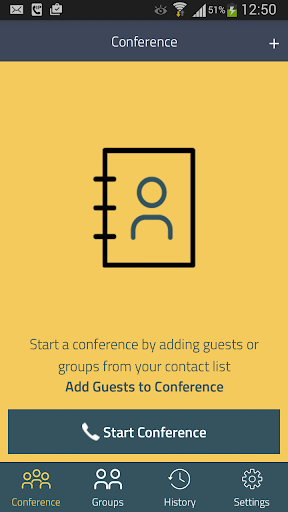 Android application 247meeting screenshort