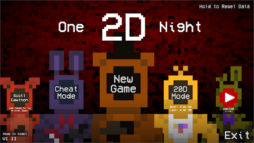 Android application One Night In 2D screenshort