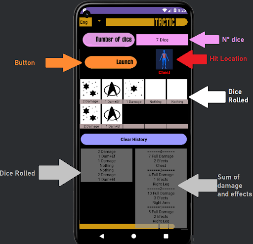 Dados StarTrekDamage screenshot 4