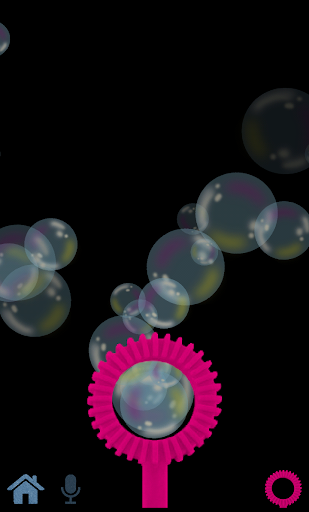 Soap bubbles simulator