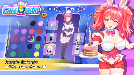Café Maid - Cute Anime Girls