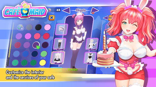 Cafe Maid - Cute Anime Girls