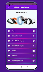 Mi Band 7 Watch Guide 1 APK + Mod (Free purchase) for Android