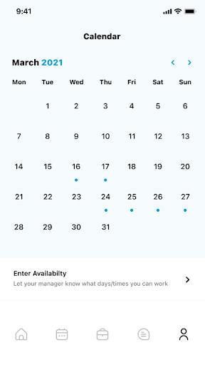 Tango Staffing Screen 2