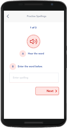 Spelling Help Screen 3