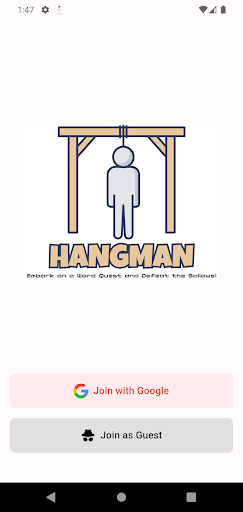 Hangman Word Quest Screen 2