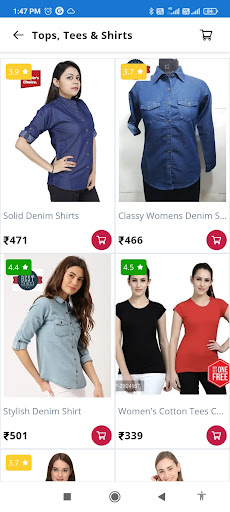 Sasta Bazar - Online Shopping Screen 2