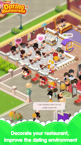 Dating Restaurant Idle Game Mod APK 1.5.4 (Unlimited money, gems) poster-2