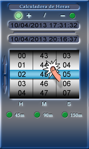 Time Calculator - DOV Screen 2