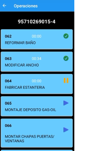 Android application BoxRail screenshort