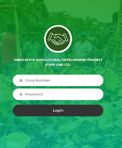 Android application ODSADEP STAFF CMS screenshort