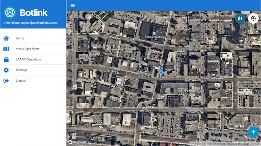 Android application Botlink Capture Drone App screenshort