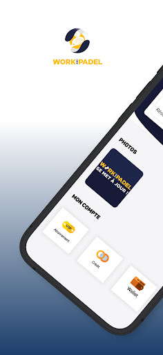 Android application Work and Padel - Hopps screenshort