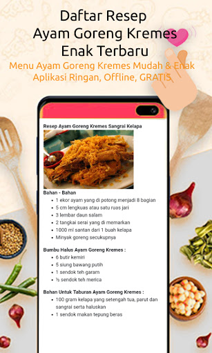 Resep Ayam Goreng Kremes Terbaru