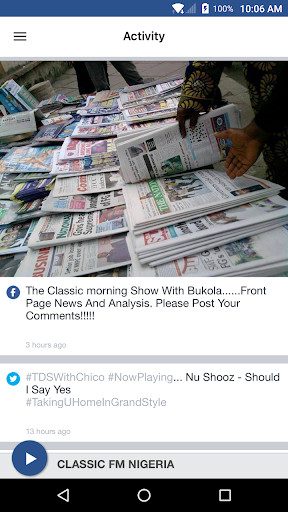 CLASSIC FM NIGERIA Screen 2