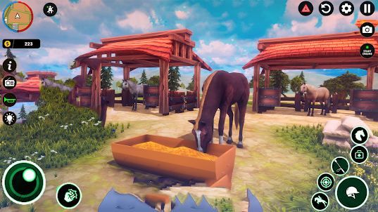 Virtual Horse Wild Simulator