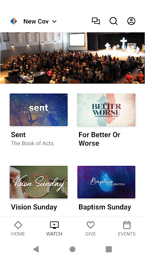 New Covenant Church - MI Screen 2
