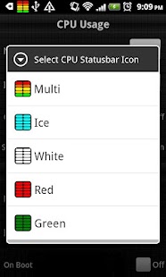 CPU Usage Monitor Screenshot