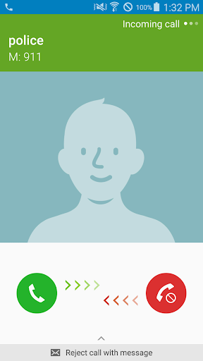 fake call (prank call) Screen 3