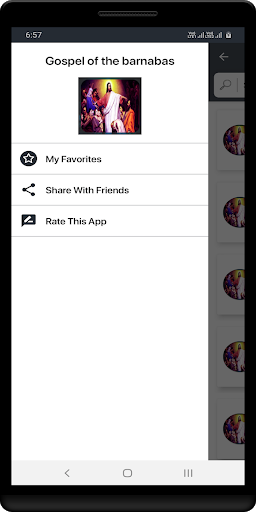 Android application Gospel of the barnabas screenshort