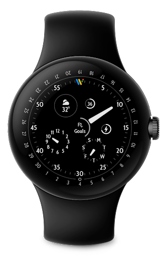 Android application Mechanicus Watchface screenshort