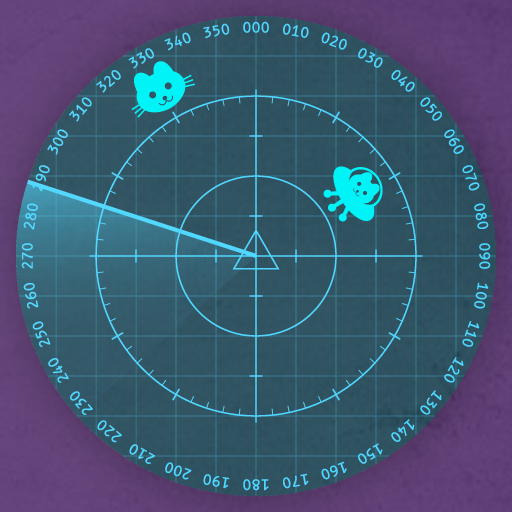 Meowlien Radar Watch Face logo