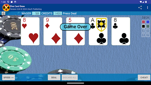 Five Card Draw Poker 12