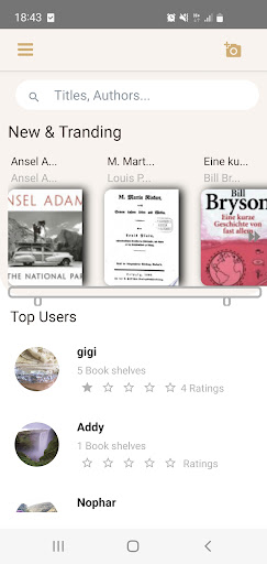 Android application BookVision screenshort