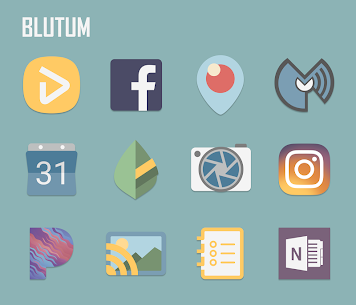 Blutum – Icon Pack 1.7.0 Apk 1