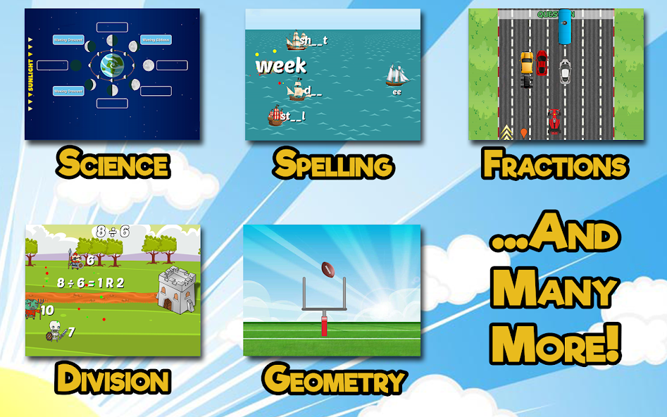 Fourth Grade Learning Games v2.1 APK + Mod [Unlocked] for Android