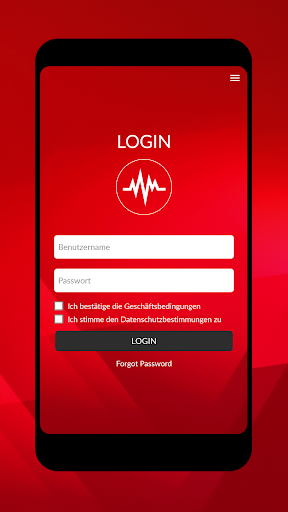 Android application RETTERSeismo screenshort
