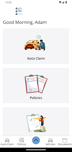 RRL Insurance Client Portal Screen 2