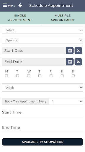 Android application Fit Fab Life screenshort