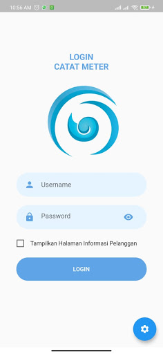 Android application Catat Meter PTAMGM screenshort