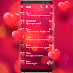 Cover Image of Download Romantic love red color theme 4.0.7 APK