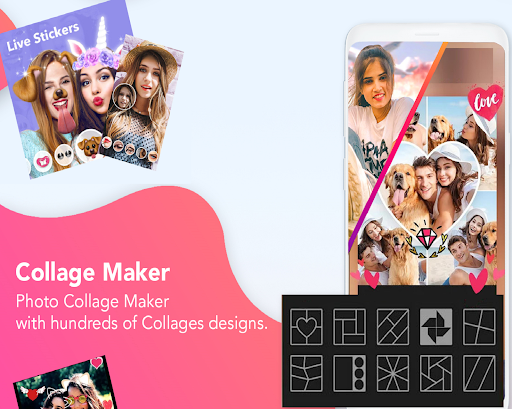 Neon Light Effect Photo Editor Photo Collage Maker
