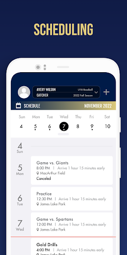Building Champions App Screen 3