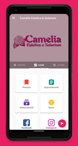 Android application Camelia Estetica & Solarium screenshort