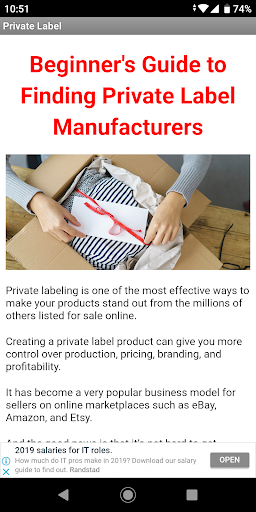 Ways to Find a Private Label M
