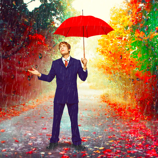 Rain Photo Frames and Editor